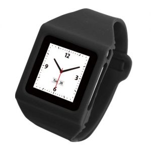  Tunewear Wrist Watch Case Black for iPod nano 6G (NN6-WW-02)